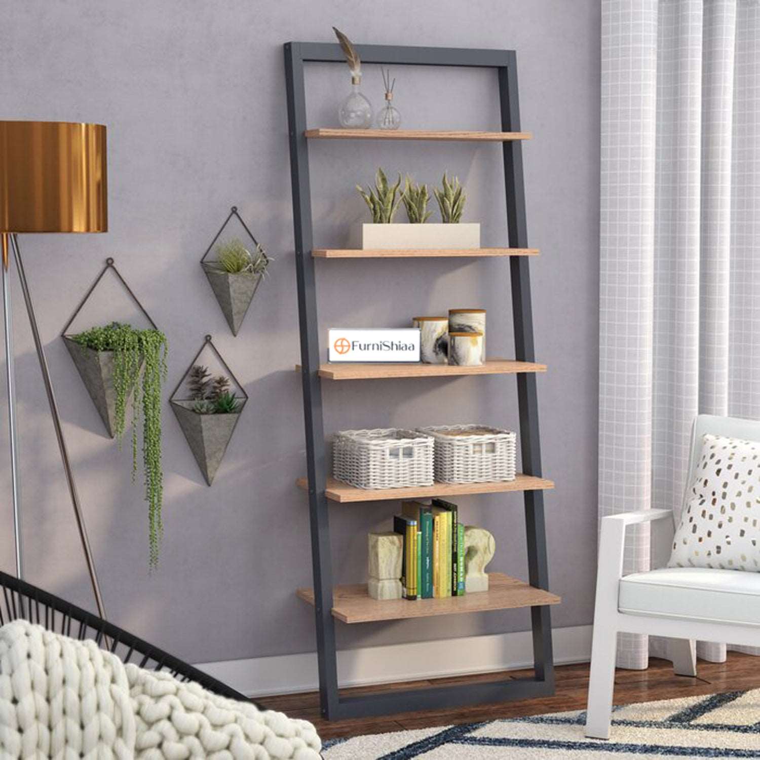 Book Shelf and Storage Rack for home furniture - Furnishiaa -  -